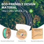 Aceaddity 1.75mm PETG Filament - 1kg Green