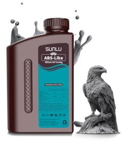 SUNLU 1KG Dark Grey ABS Like 3D Printer Resin