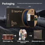 Kexcelled Black Carbon Fiber PLA Filament 1.75mm