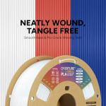 OVERTURE 1.75mm PLA Filament - Cold White 1kg