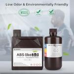 ELEGOO 3D Printing ABS-Like Resin, Grey 2000G