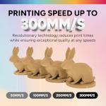 Matte PLA 3D Printer Filament 1.75mm - Light Brown