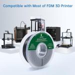 Black PLA Plus Filament 1KG for 3D Printers