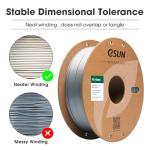 eSUN High Speed 1.75mm PLA Filament - Silver