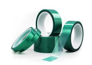 Gdrtwwh High Temperature Masking Tape, PET Heat Resistance Tape, Ideal for Resin Molds, Circuit Borads Painting, Powder Coating, Anodizing, 3D Printer (3 Roll*1 inches*82 feet)