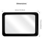 Original Photon Mono M5s/M5s Pro Resin Vat 10.1inch Metal UV Resin Tank with 1Pc Pre-Installed ACF Film Compatible with Anycubic Photon Mono M5s/M5s Pro LCD,NOT for Photon Mono M5