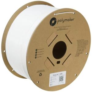 Polymaker 3kg White ABS Filament 1.75mm