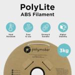 Polymaker 3kg White ABS Filament 1.75mm