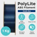 Polymaker 1.75mm Metallic Blue ABS Filament 1kg
