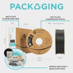 Polymaker 1.75mm Metallic Blue ABS Filament 1kg