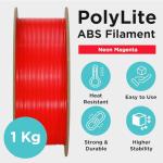 Polymaker Neon Magenta ABS Filament 1.75mm 1kg