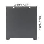 Hyuduo Build Plate, Double Sided Resin Coating 235x235mm for K1 K1C 3D Printer, with High Strength Flexible Material and Low Temperature Settings