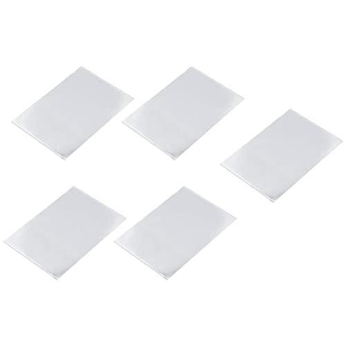 5 Pcs Resin Release Film 200x140x0.1mm FEP Release Film Durable 3D Printer Accessories for LCD SLA Printers High Purity FEP High Light Transmittance High Temperature Resistance