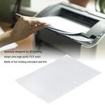 5 Pcs Resin Release Film 200x140x0.1mm FEP Release Film Durable 3D Printer Accessories for LCD SLA Printers High Purity FEP High Light Transmittance High Temperature Resistance