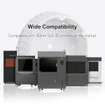 NextShapes 10KG 355nm 3D Printing Resin Precision X White, High Precision, Excellent Strength & Hardness, Good Temperature Resistance UV-Curing Resin for SLA Stereolithography Printer (White, 10KG)