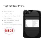 NextShapes 10KG 355nm 3D Printing Resin Precision X White, High Precision, Excellent Strength & Hardness, Good Temperature Resistance UV-Curing Resin for SLA Stereolithography Printer (White, 10KG)