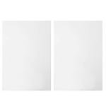 2 Pieces 3D Printer Release Film Resin Accessories 140 x 200 mm FEP Board 0.15-0.2 mm Thickness for LCD 3D Printers with 95-99 Percent Light Transmittance High Temperature