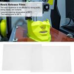 2 Pieces 3D Printer Release Film Resin Accessories 140 x 200 mm FEP Board 0.15-0.2 mm Thickness for LCD 3D Printers with 95-99 Percent Light Transmittance High Temperature