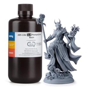 ELEGOO 3D Printer ABS-Like Resin, 1000g Grey