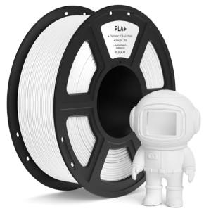 ELEGOO 1KG White PLA+ Filament for 3D Printing