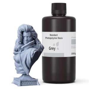 ELEGOO 1000g Grey 3D Printer Photopolymer Resin