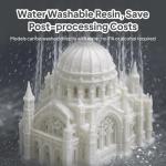 ELEGOO 1kg Beige Water Washable 3D Printer Resin