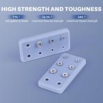 ELEGOO 3D Printer ABS-Like Resin, 2000g Grey