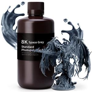ELEGOO 8K 3D Printer Resin 1000g – Grey