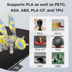 Creality K2 SE Build Plate Original 235x237mm Epoxy Resin Coating Spring Steel Magnetic Bed Plate Creality K2 SE 3D Printer PEI Sheet