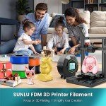 16-Pack SUNLU 1.75mm PLA Filament Bundle