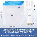 ELEGOO Filament Storage Vacuum Kit with 30 Bags
