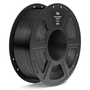 ELEGOO 1.75mm Black PLA Filament 1KG Spool