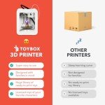 Toybox 3D Kid-Friendly Toy and Food Printer Bundle