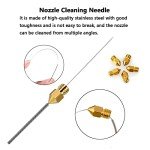 25PCS MK8 Brass Nozzles for Ender 3 Printers