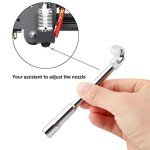 25PCS MK8 Brass Nozzles for Ender 3 Printers