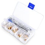 25PCS MK8 Brass Nozzles for Ender 3 Printers