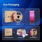 Tri-Color PLA Filament 1.75mm Rainbow 2.2lbs