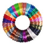 25 Color PLA Filament Sample Pack - 100m Total