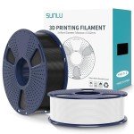 SUNLU PLA+ 2KG 3D Printer Filament - Black & White