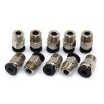 PC4-M10 Pneumatic Connector for Bowden Tubes (10pcs)