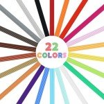 22 Color PCL Filament Refill Set for 3Doodler