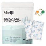 Silica Gel Packets - 50 Pcs Rechargeable Moisture Absorbers