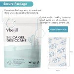Silica Gel Packets - 50 Pcs Rechargeable Moisture Absorbers