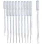20 PCS Disposable Pipettes for Precision Liquid Transfer