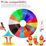 32 Color 3D Pen Filament Refills - 320ft Each