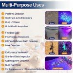 Vansky UV Flashlight: 395nm 12 LED Pack