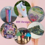 3D Printer Multicolor Flatback Gems with B7000 Glue