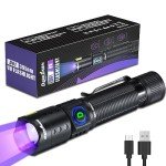UV Rechargeable Flashlight for Pet Stains Detection