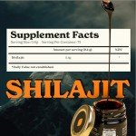 High Potency Himalayan Shilajit Resin – 75 Servings