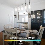 DAYBETTER 12 Pack Dimmable Vintage LED Bulbs